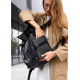 Жіночий рюкзак Sambag ROLLTOP HACKING чорний 41 x 30 x 16 см (24460001)