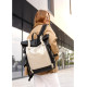 Жіночий рюкзак Sambag RollTop Hacking чорно-сірий 41 x 30 x 16 см (24460130)