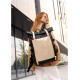 Жіночий рюкзак Sambag RollTop Hacking чорно-сірий 41 x 30 x 16 см (24460130)