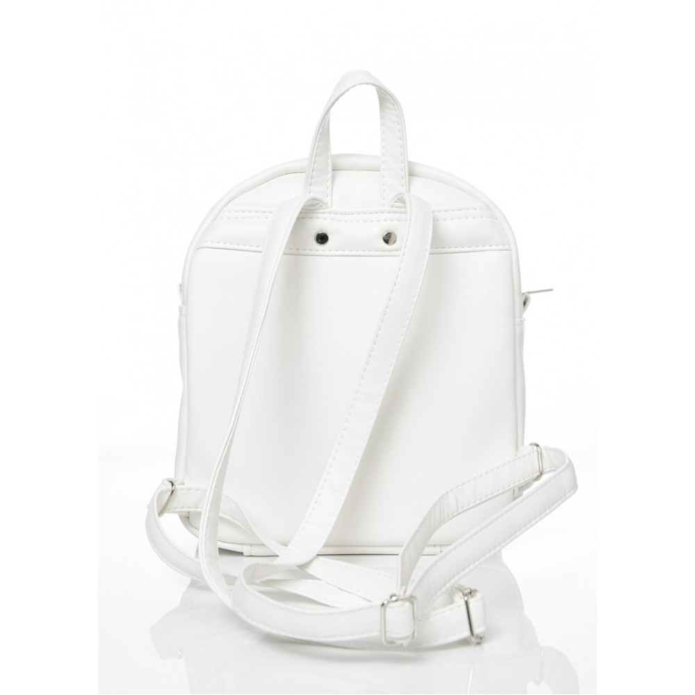 Жіночий рюкзак Sambag Brix BE білий 23 х 20 х 10 см (11119008)