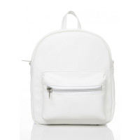 Жіночий рюкзак Sambag Brix BE білий 23 х 20 х 10 см (11119008)