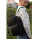 Жіночий рюкзак Sambag Brix RSG чорний 35 х 25 х 12 см (11515001)
