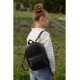 Жіночий рюкзак Sambag Brix RSG чорний 35 х 25 х 12 см (11515001)