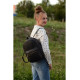 Жіночий рюкзак Sambag Brix RSG чорний 35 х 25 х 12 см (11515001)