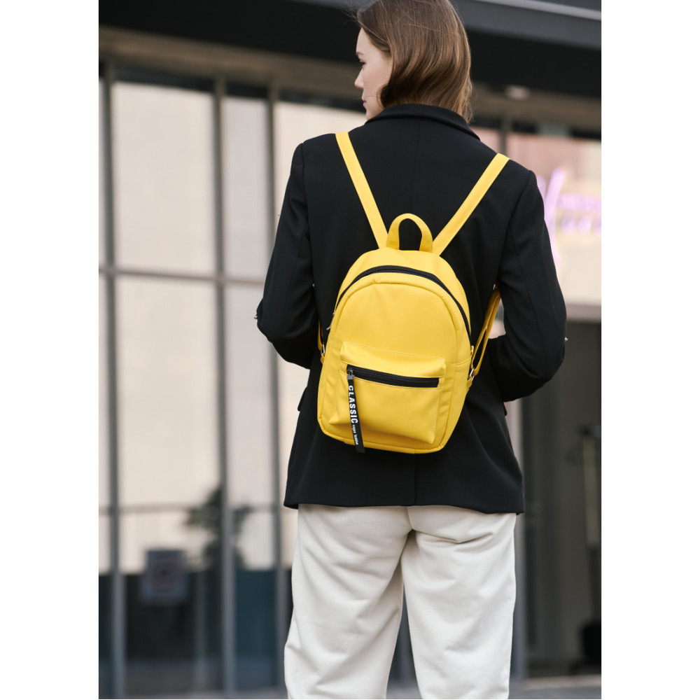 Женский рюкзак Sambag Talari MSH желтый 31 х 22 х 12 см (12218028e)