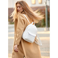Жіночий рюкзак Sambag Talari MSO білий 31 х 22 х 12 см (12219008e)