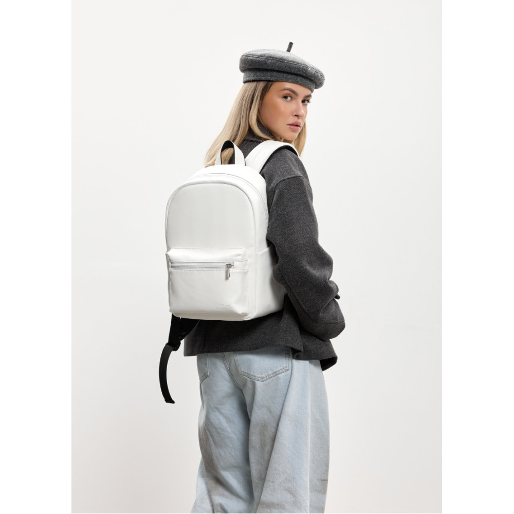 Женский рюкзак Sambag Talary белый 35 х 25 х 12 см (35312008)