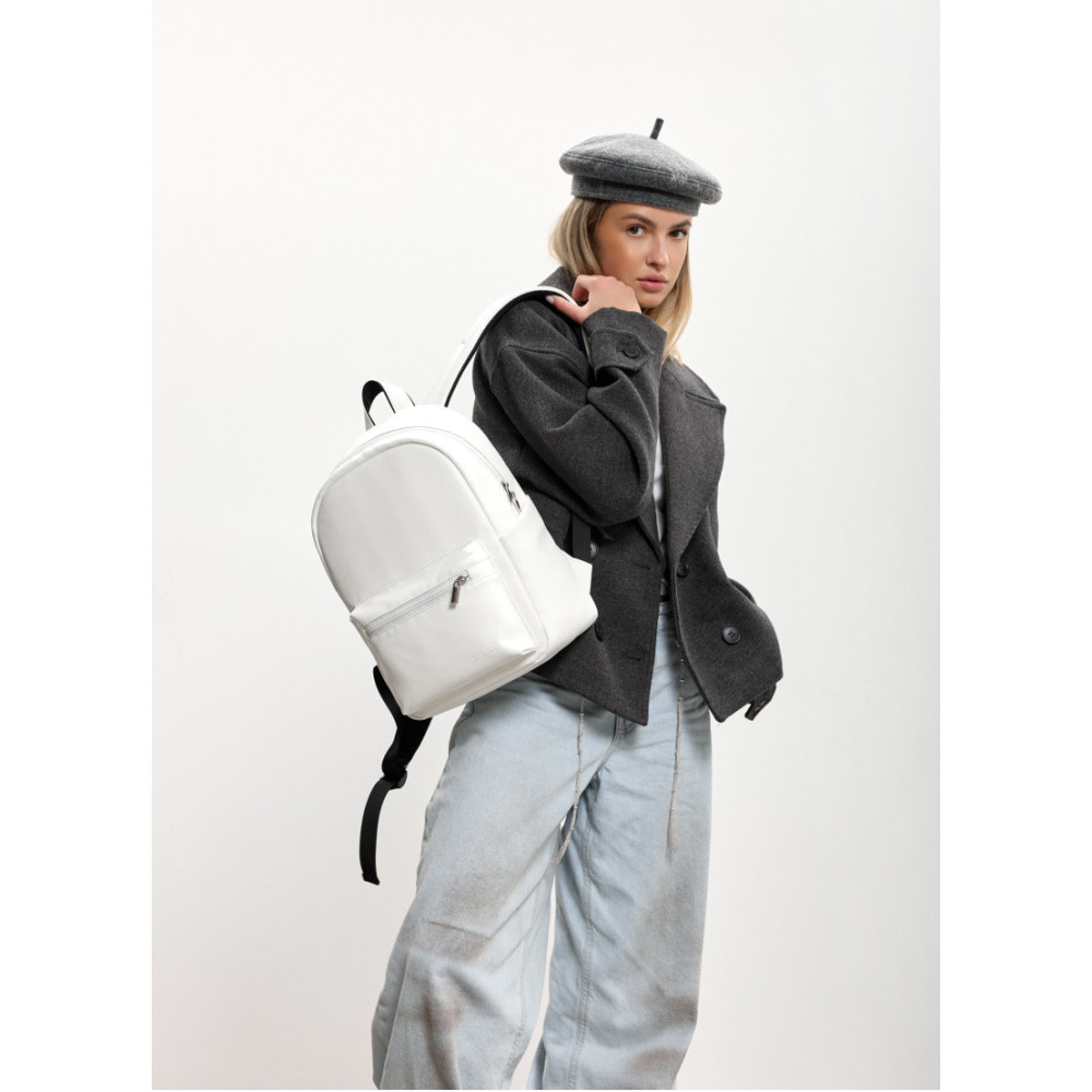 Женский рюкзак Sambag Talary белый 35 х 25 х 12 см (35312008)