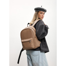 Жіночий рюкзак Sambag Talary кавовий 35 х 25 х 12 см (35312021)