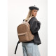 Жіночий рюкзак Sambag Talary кавовий 35 х 25 х 12 см (35312021)