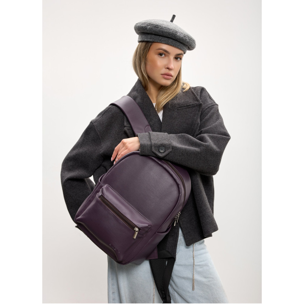 Женский рюкзак Sambag Talary бархатный 35 х 25 х 12 см (35312022)