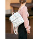 Жіночий рюкзак Sambag LOFT білий PALM 22001712