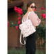 Жіночий рюкзак Sambag LOFT білий FLOWERS 22001713