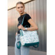 Жіночий рюкзак Sambag TRINITY мурена PALM 34 х 31 х 15 см (28303736)