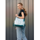 Жіночий рюкзак Sambag TRINITY мурена PALM 34 х 31 х 15 см (28303736)