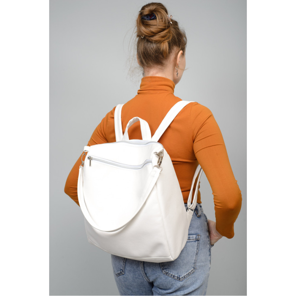 Жіночий рюкзак Sambag Trinity MZO білий 28309008