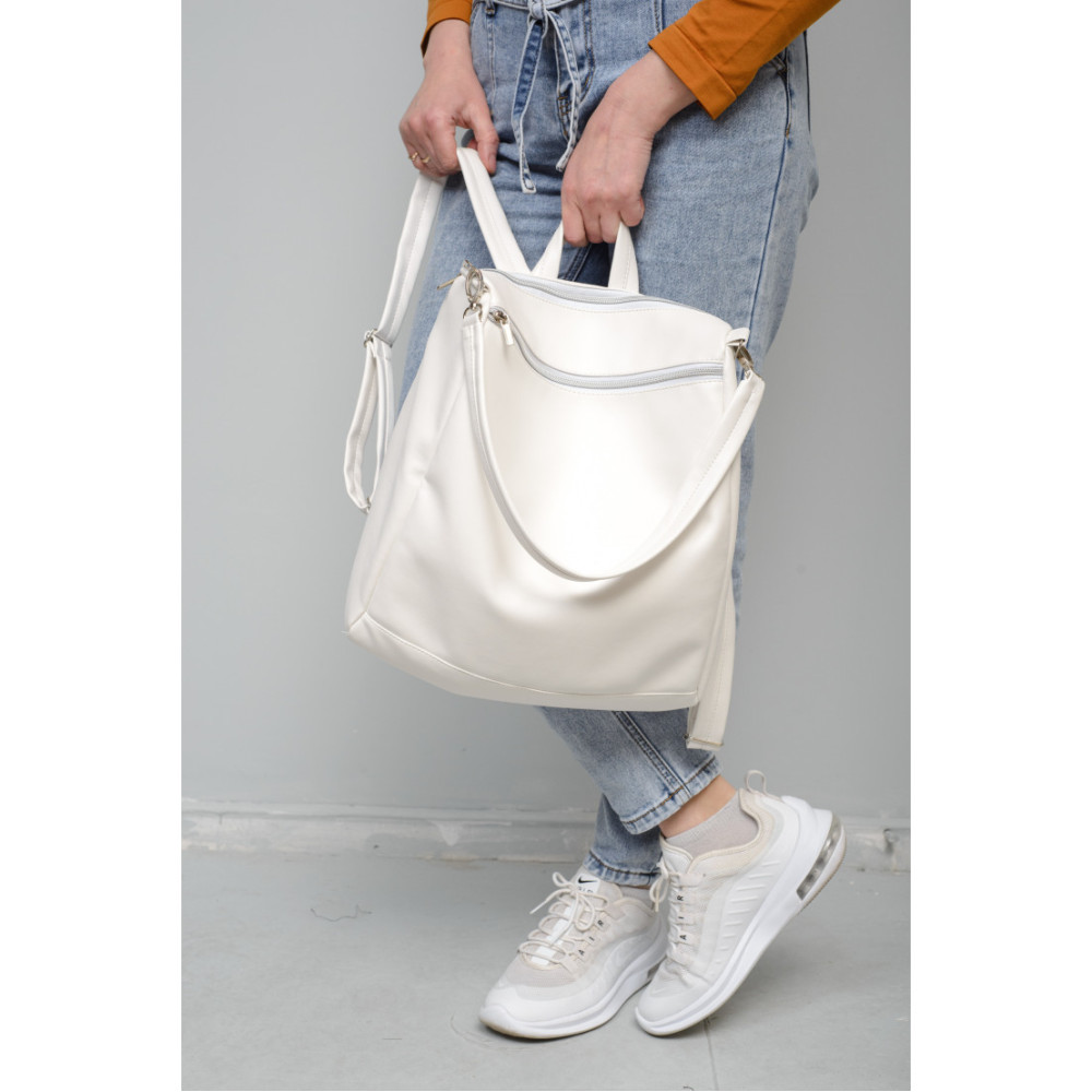 Жіночий рюкзак Sambag Trinity MZO білий 28309008