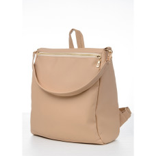 Жіночий рюкзак Sambag Trinity MZO Бежевий 34 х 31 х 15 см (28309026)