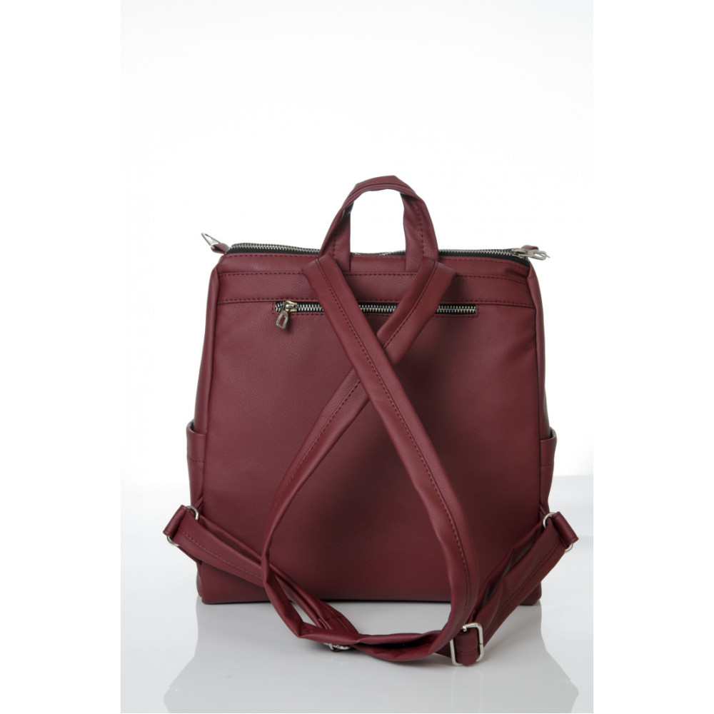 Жіночий рюкзак Sambag Trinity MSS бордо 28313005