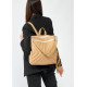 Жіночий рюкзак Sambag Trinity MSS Бежевий 34 х 31 х 15 см (28313026)