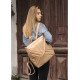 Жіночий рюкзак Sambag Trinity MSS Бежевий 34 х 31 х 15 см (28313026)