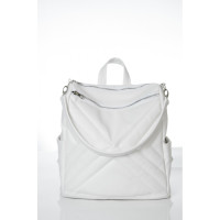 Жіночий рюкзак Sambag Trinity MSO білий 34 х 31 х 15 см (28319008)