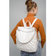 Жіночий рюкзак Sambag Trinity MSO білий 34 х 31 х 15 см (28319008)