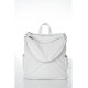 Жіночий рюкзак Sambag Trinity MSO білий 34 х 31 х 15 см (28319008)