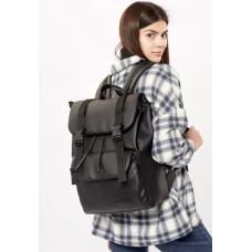 Жіночий рюкзак Sambag Loft Zard чорний 46 х 28 х 13 см (22651001)