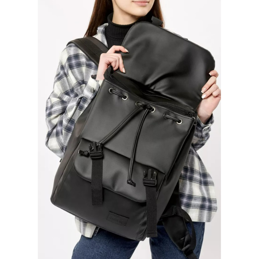 Жіночий рюкзак Sambag Loft Zard чорний 46 х 28 х 13 см (22651001)