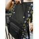 Мужской рюкзак Sambag Roll Top черный оксфорд принт 41 х 30 х 16 см (24238731m)