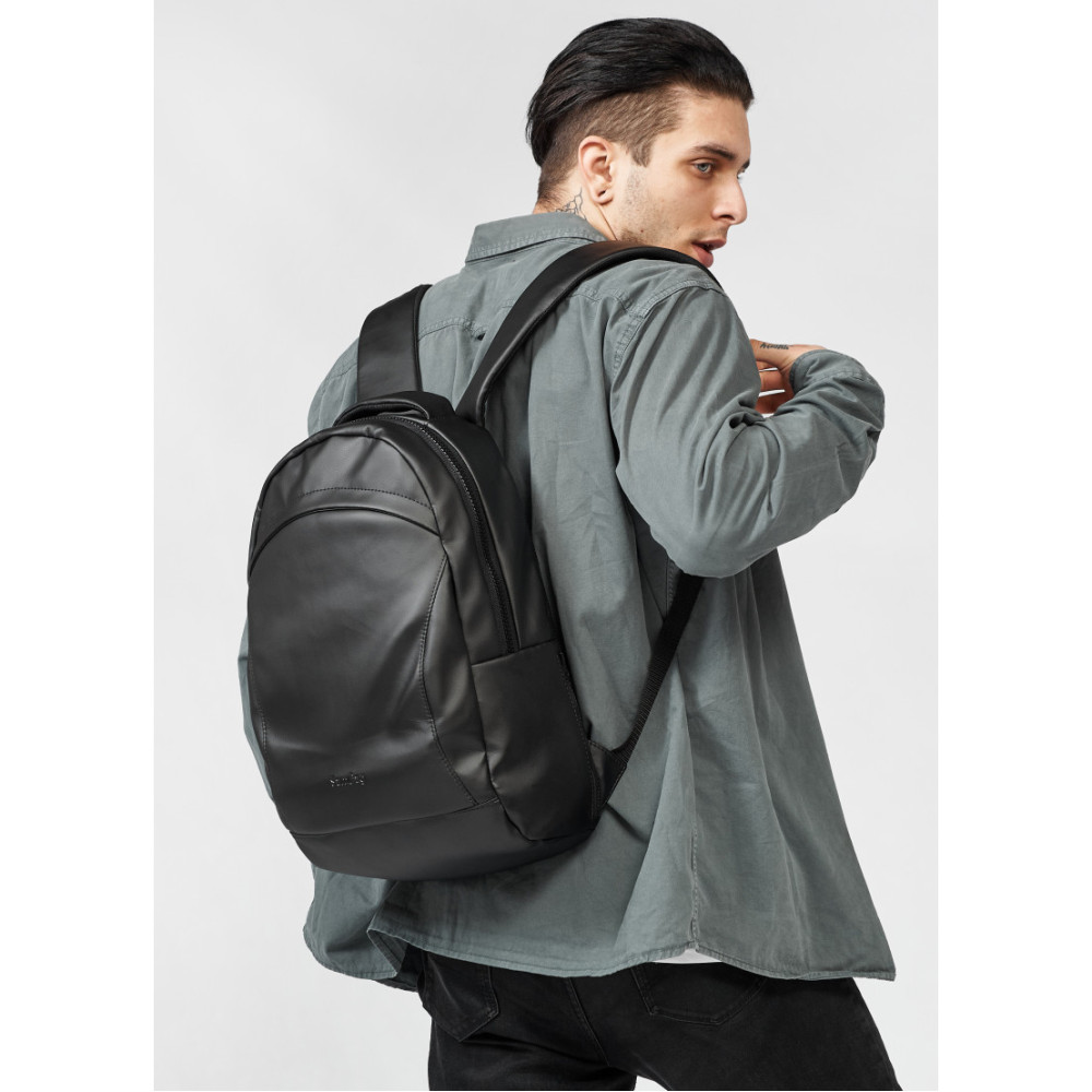 Мужской рюкзак Sambag Zard LZNm черный 43 х 27 х 13 см (25000001m)