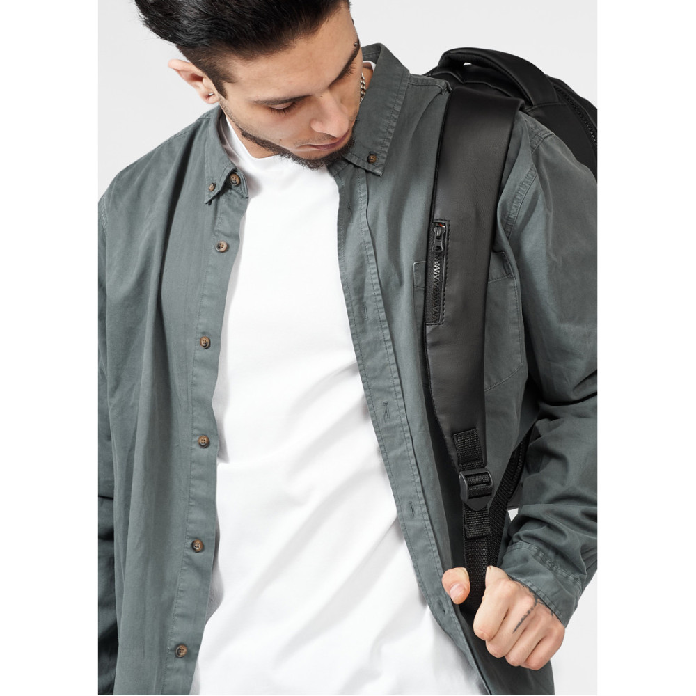 Мужской рюкзак Sambag Zard LZNm черный 43 х 27 х 13 см (25000001m)