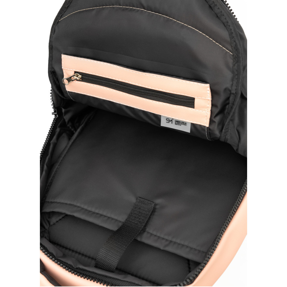 Жіночий рюкзак Sambag Zard LZN пудра 46 х 28 х 13 см (25000006)