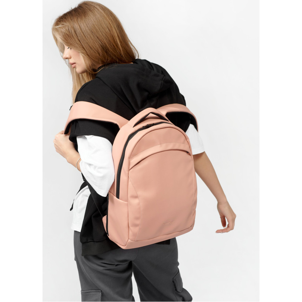 Жіночий рюкзак Sambag Zard LZN пудра 46 х 28 х 13 см (25000006)