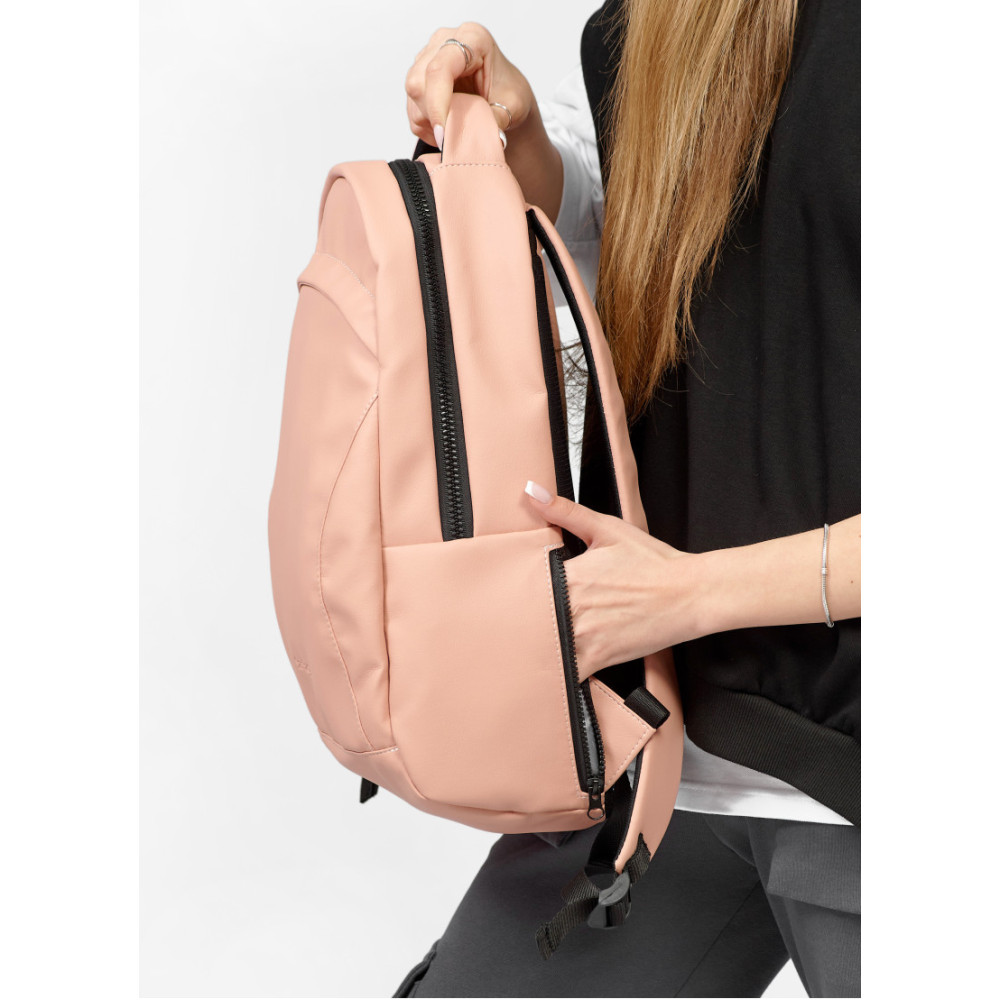 Жіночий рюкзак Sambag Zard LZN пудра 46 х 28 х 13 см (25000006)