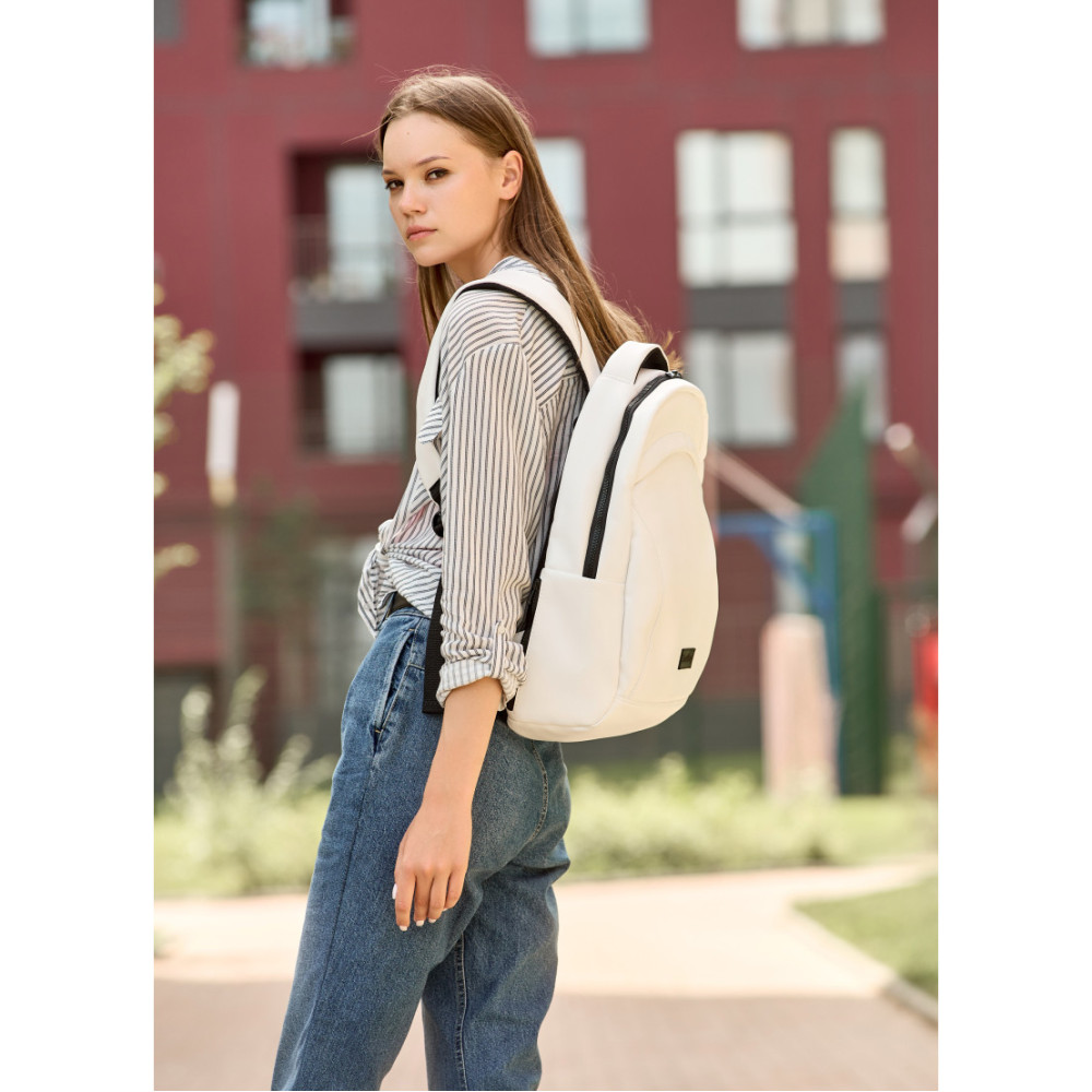 Рюкзак унісекс Sambag Zard LZN білий 46 х 28 х 13 см (25000008)