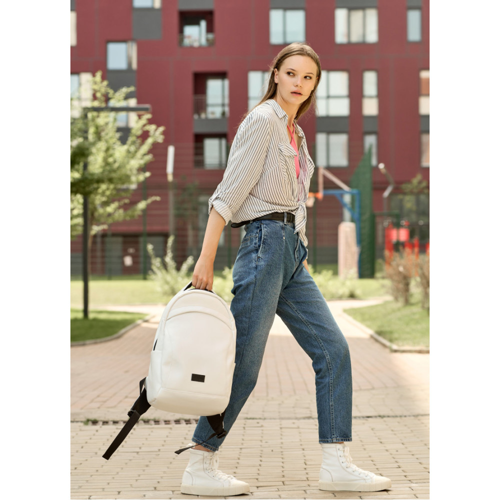 Рюкзак унісекс Sambag Zard LZN білий 46 х 28 х 13 см (25000008)