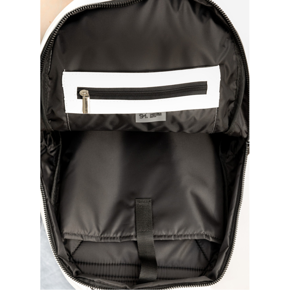 Рюкзак унісекс Sambag Zard LZN білий 46 х 28 х 13 см (25000008)