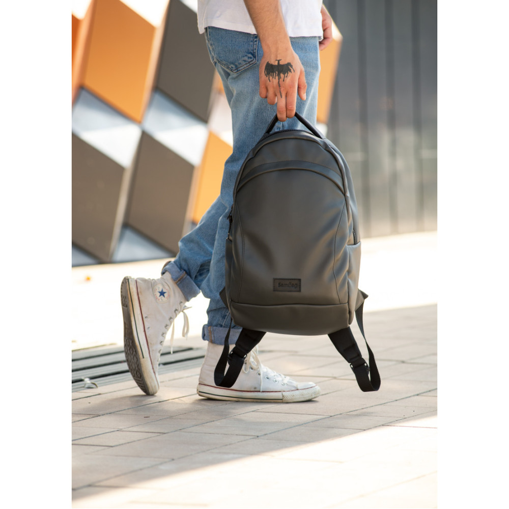 Чоловічий рюкзак Sambag Zard LZN графітовий 46 x 28 x 13 см (25000009m)