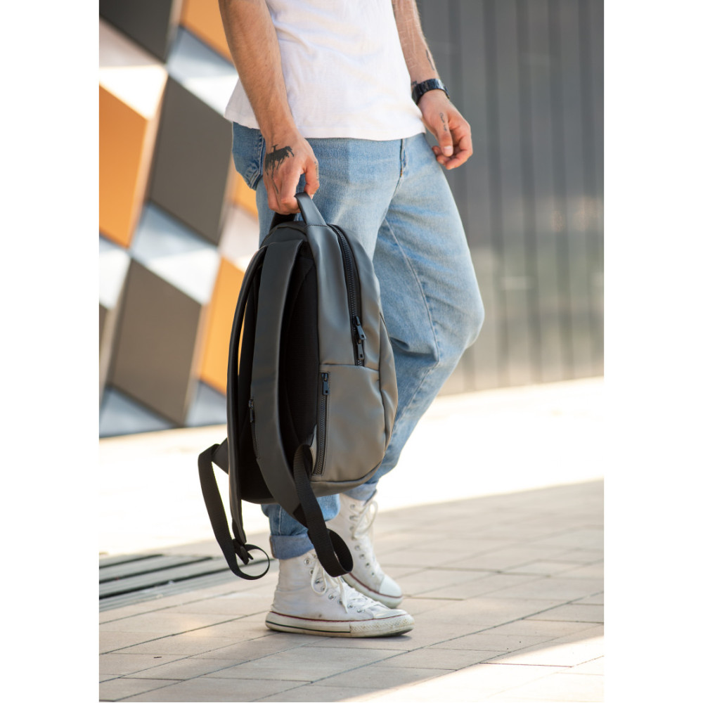 Чоловічий рюкзак Sambag Zard LZN графітовий 46 x 28 x 13 см (25000009m)