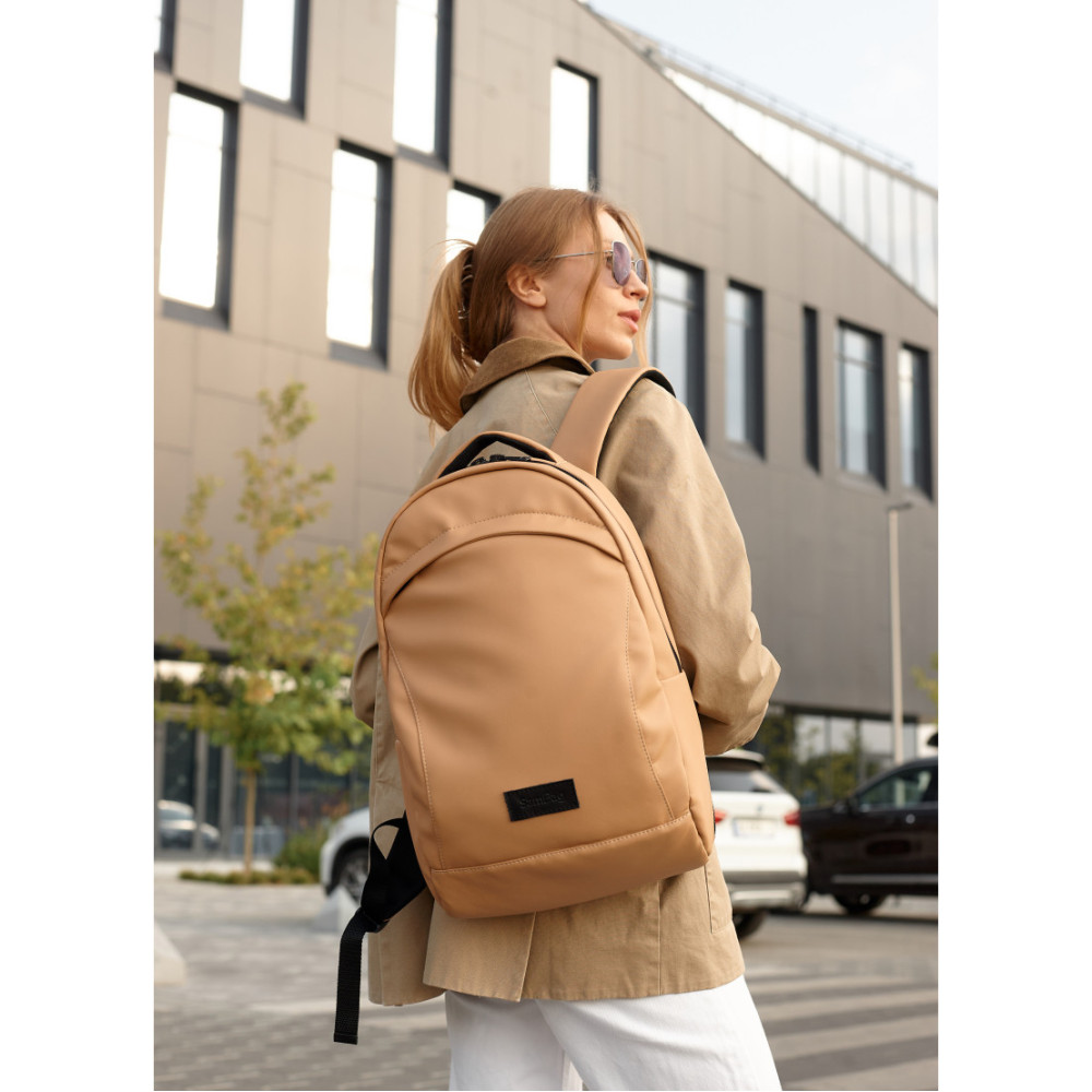 Рюкзак унісекс Sambag Zard LZN Бежевий 46 х 28 х 13 см (25000026)