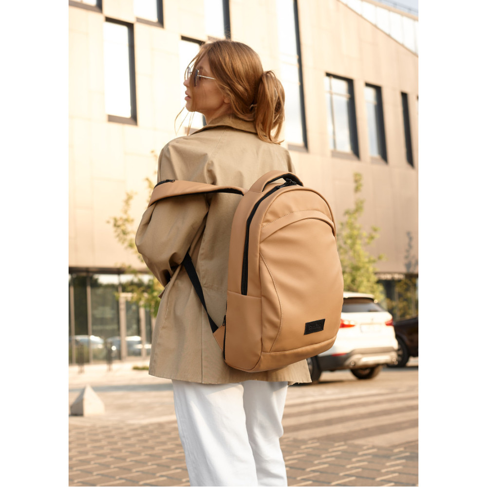 Рюкзак унісекс Sambag Zard LZN Бежевий 46 х 28 х 13 см (25000026)
