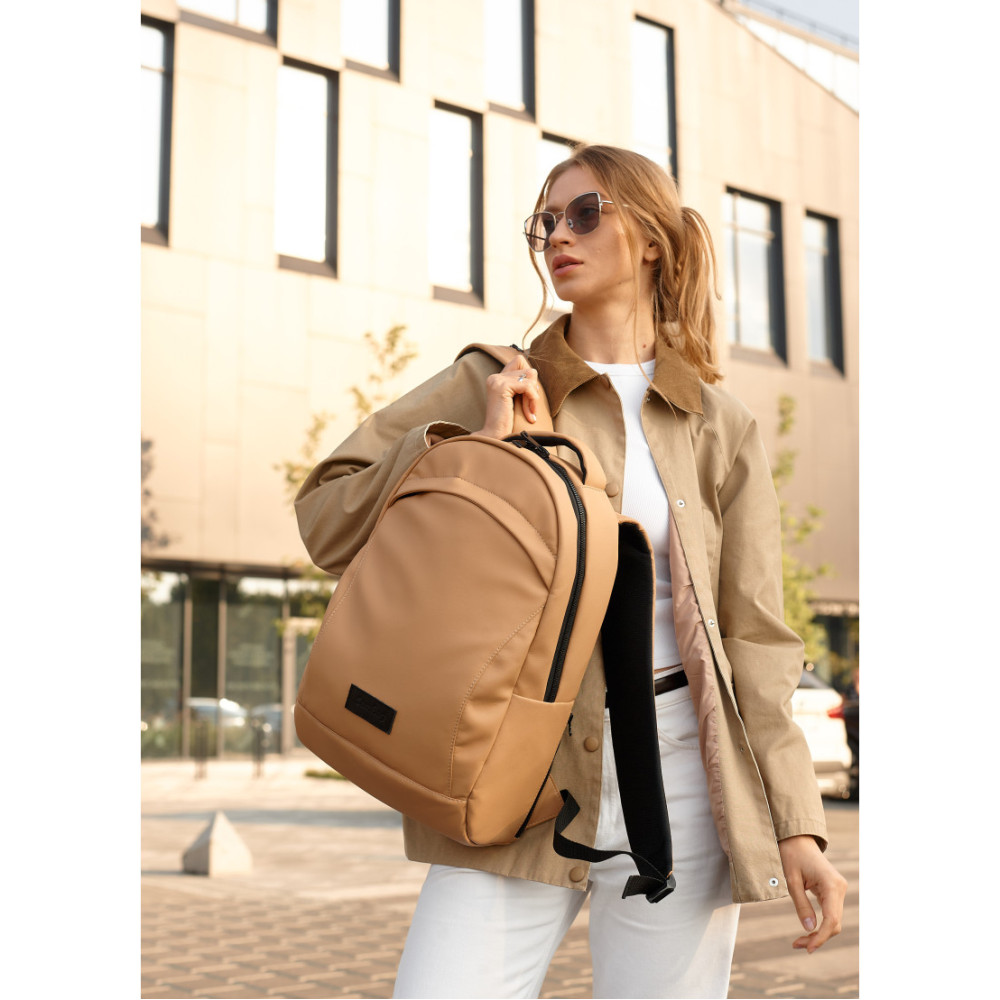 Рюкзак унісекс Sambag Zard LZN Бежевий 46 х 28 х 13 см (25000026)
