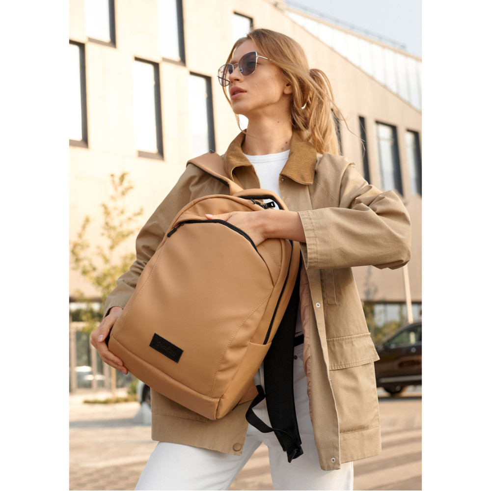 Рюкзак унісекс Sambag Zard LZN Бежевий 46 х 28 х 13 см (25000026)