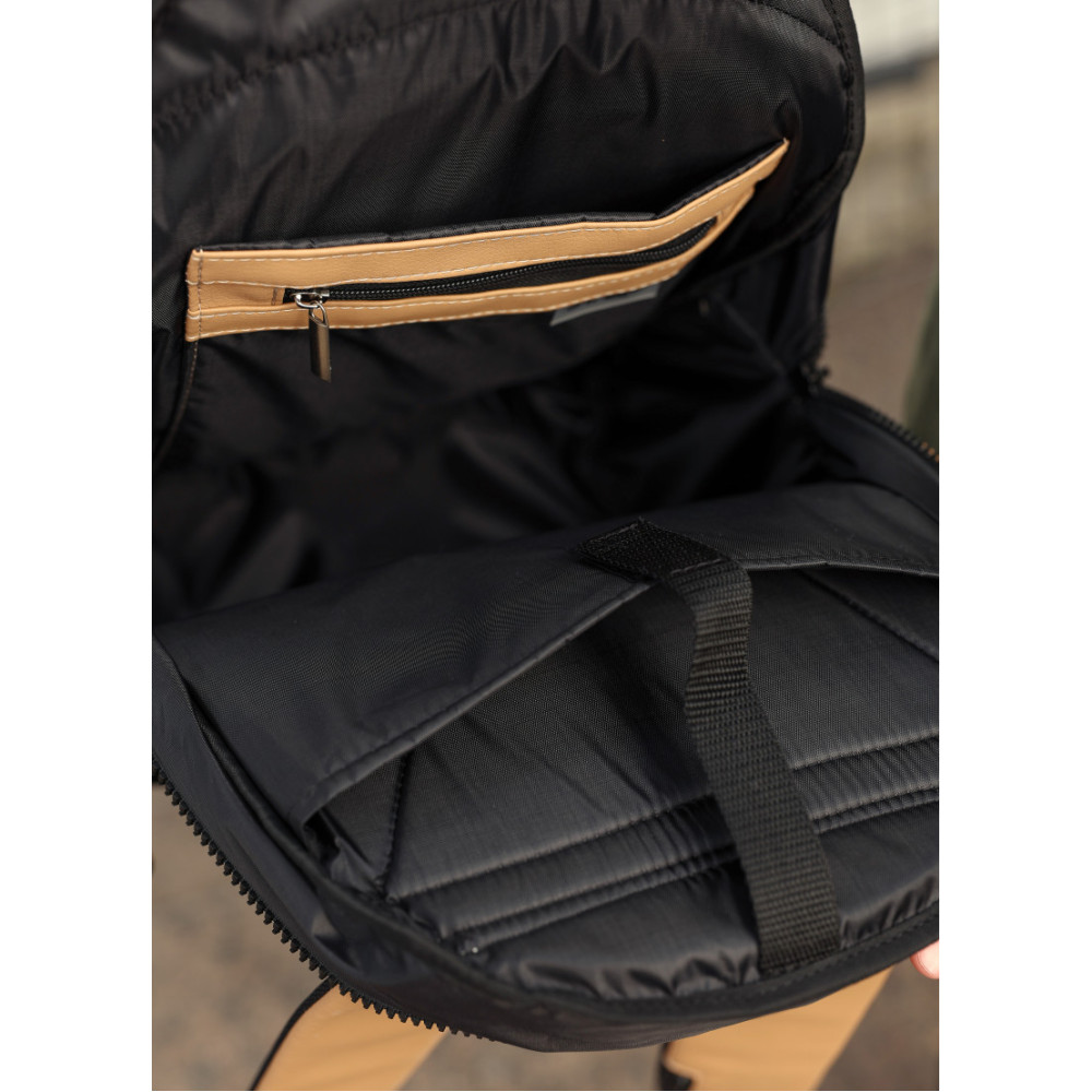 Чоловічий рюкзак Sambag Zard LZNm бежевий 43 х 27 х 13 см (25000026m)
