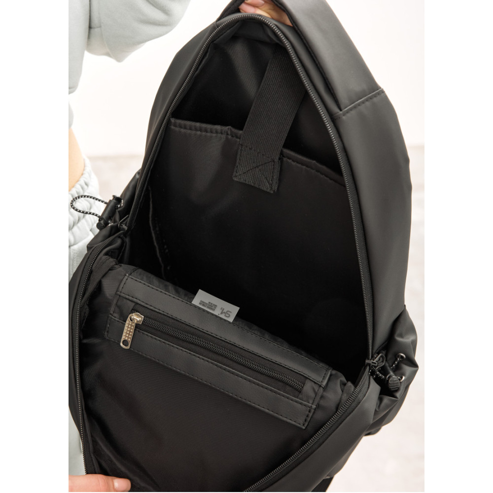 Жіночий рюкзак Sambag Zard Neo чорний 43 х 27 х 13 см (25000064)