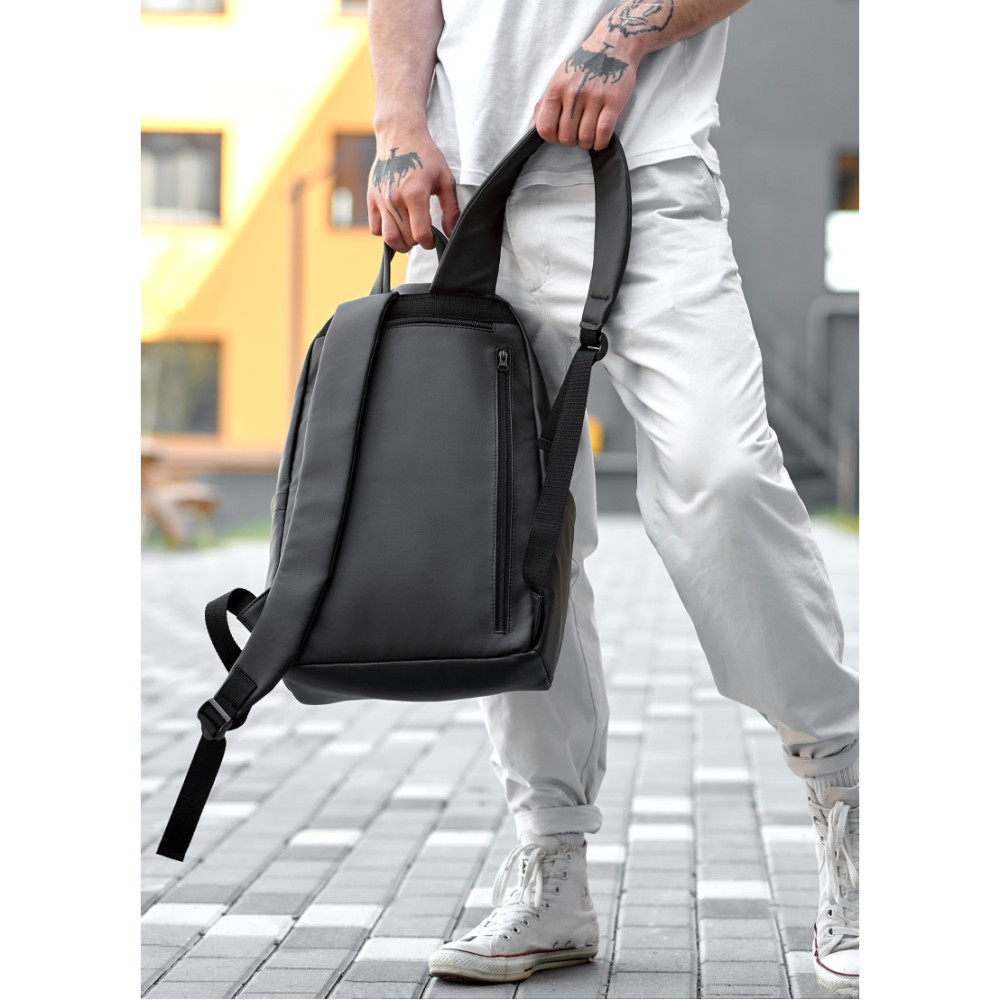 Чоловічий рюкзак Sambag Zard LST чорний 46 x 28 x 13 см (25018001m)