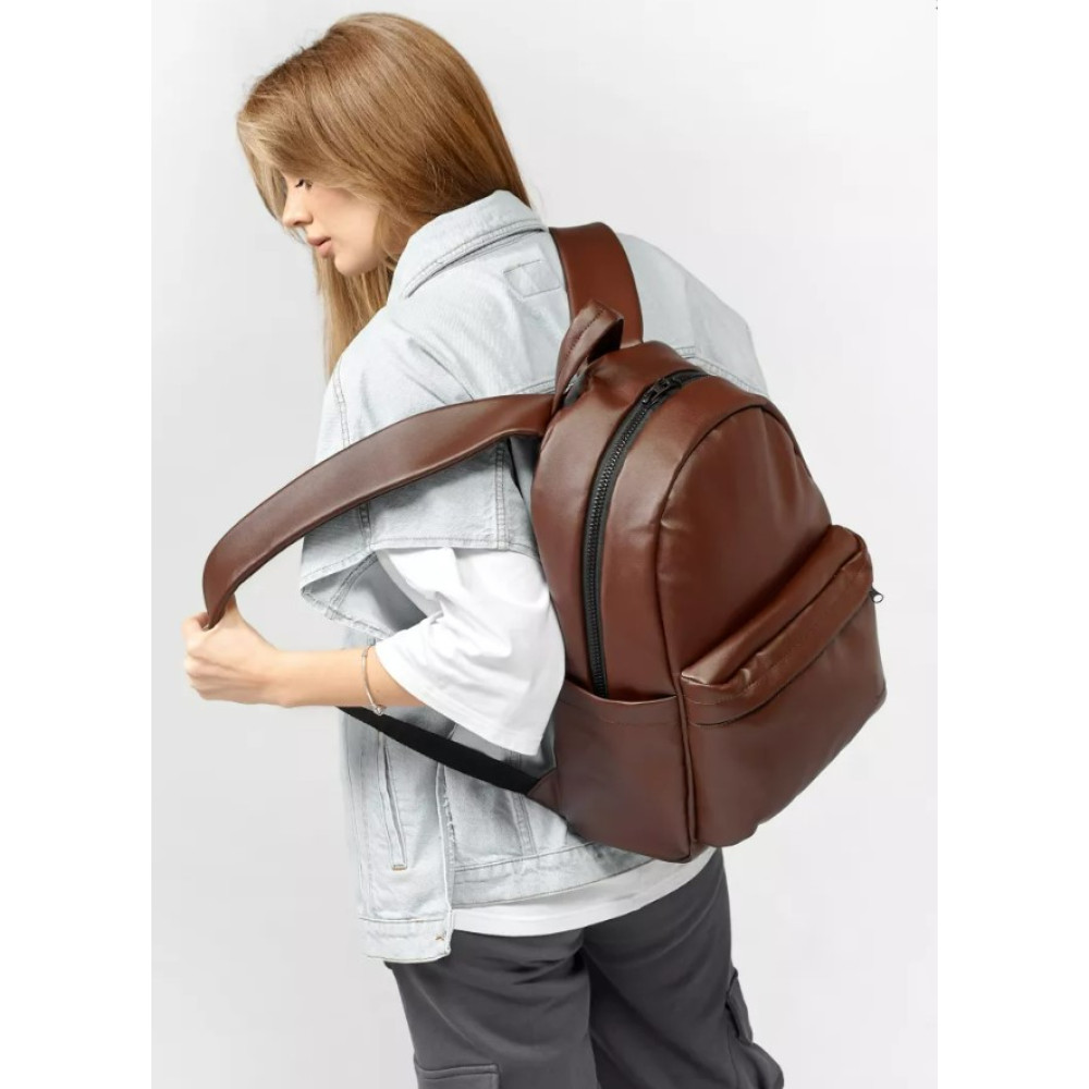 Жіночий рюкзак Sambag Zard LST шоколад 46 х 28 х 13 см (25018020)