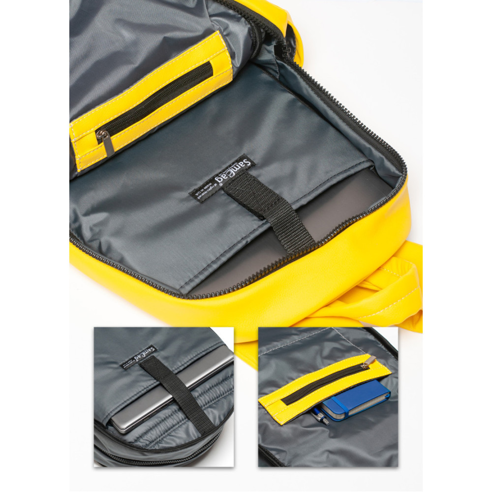 Жіночий рюкзак Sambag Zard LST жовтий 46 x 28 x 13 см (25018028)